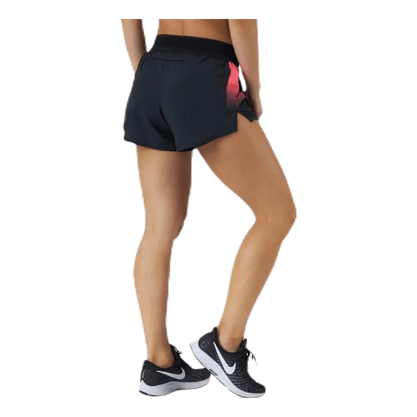 2in1 Runway Short Black/Red