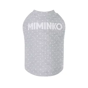 All Dotted Up Tank - Grey