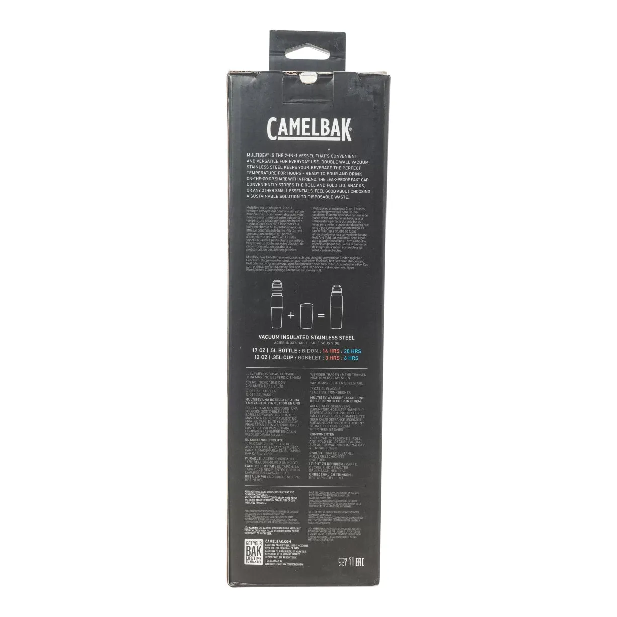 Camelbak MultiBev 17 oz Bottle / 12 oz Cup