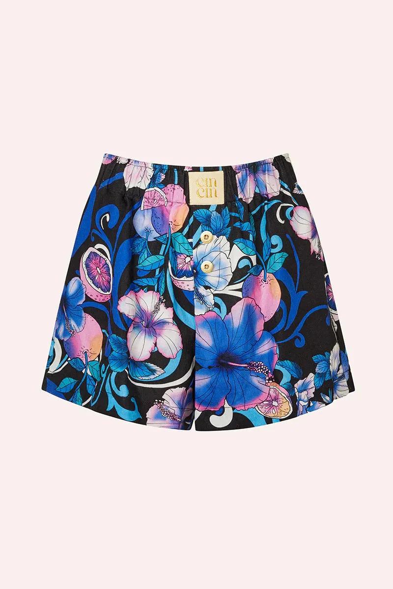 Cin Cin - Breakers Boxer Shorts - Hibiscus Blue