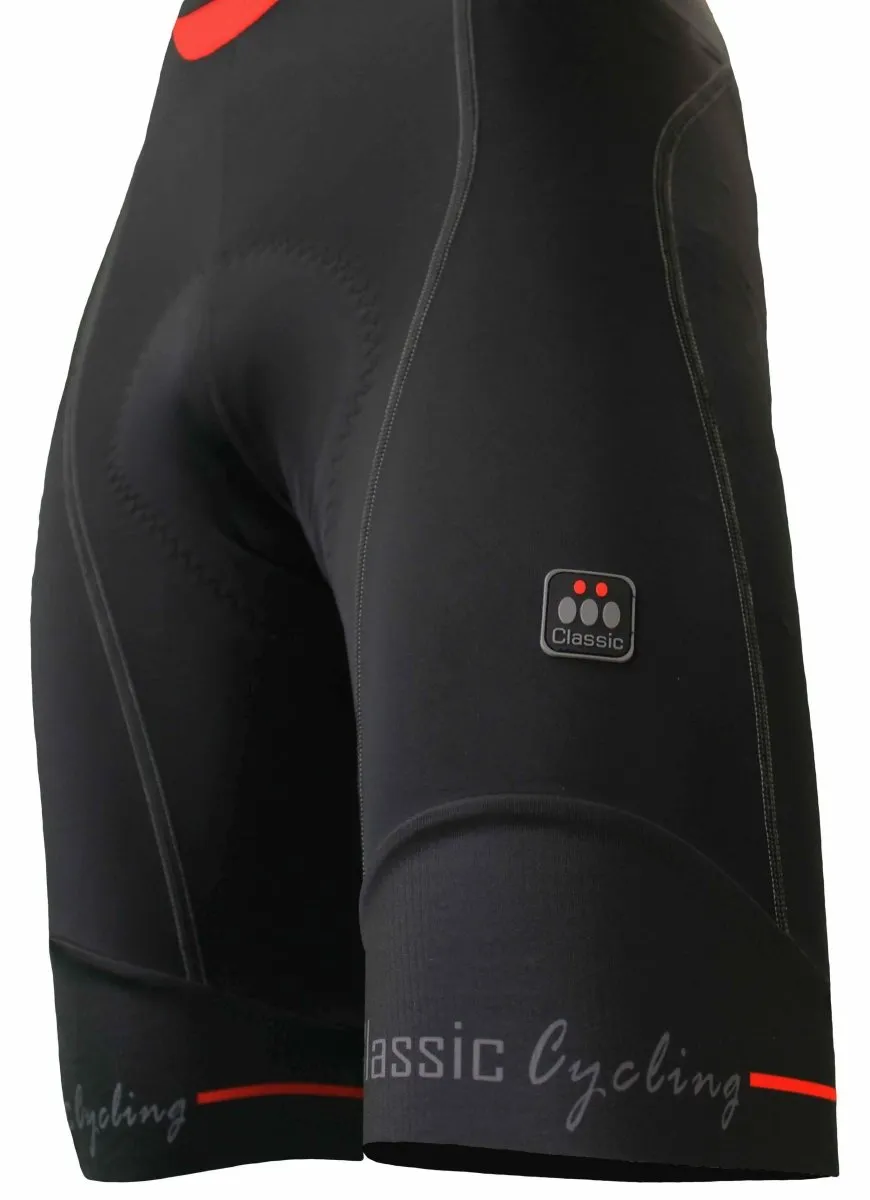 Classic Cycling Tour Bib Short - Black