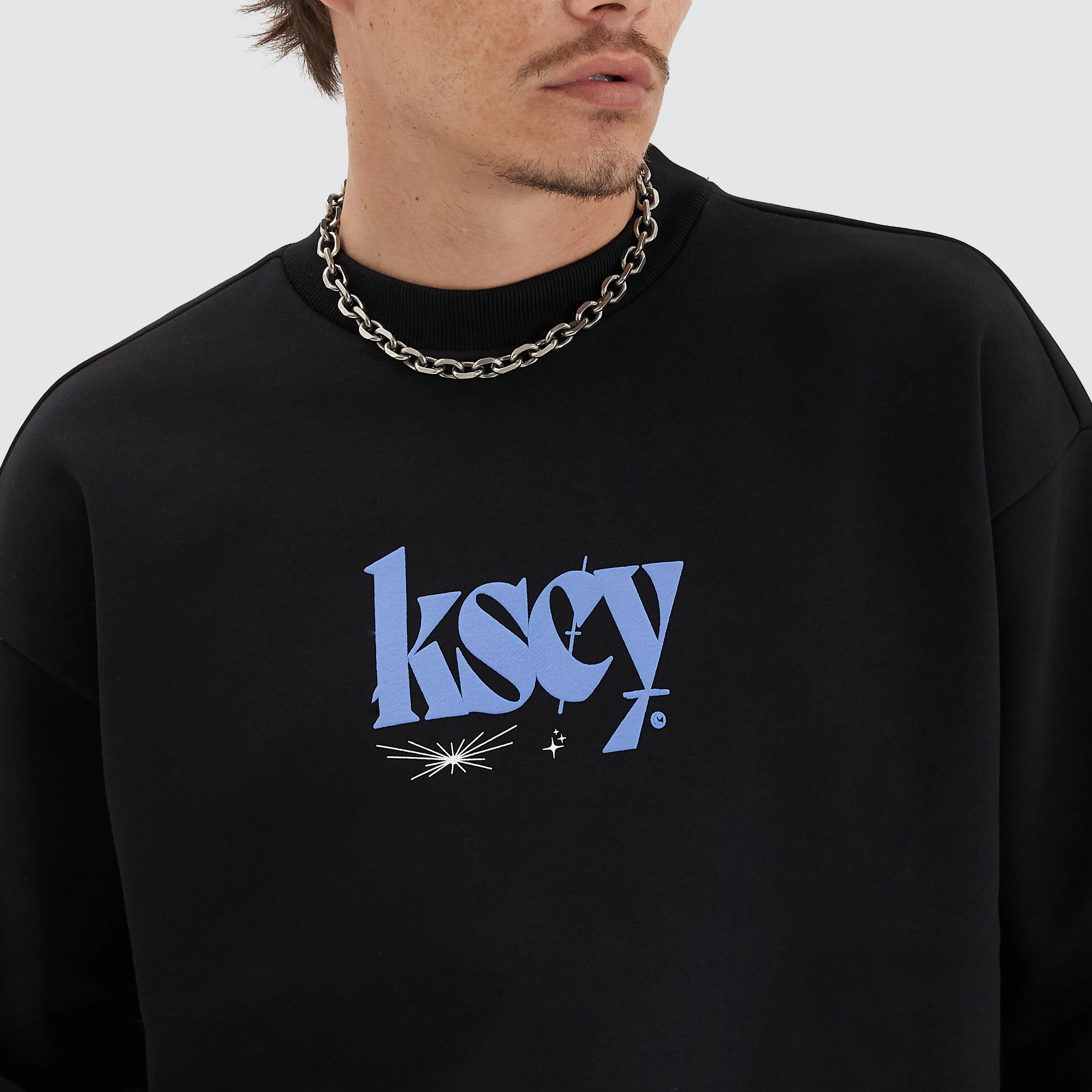 Evolved Heavy Relaxed Jumper Jet Black