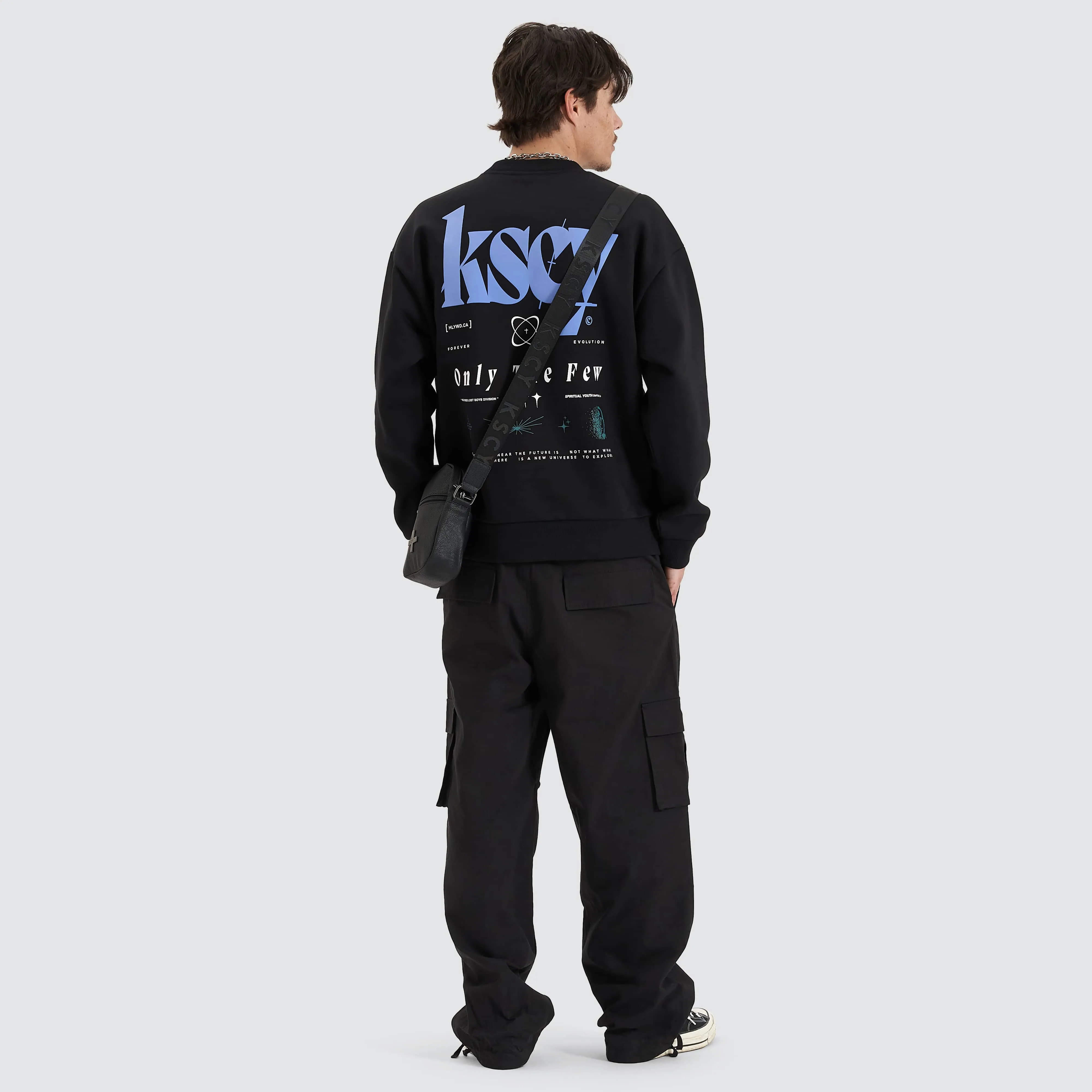 Evolved Heavy Relaxed Jumper Jet Black