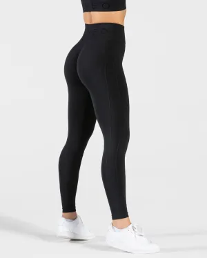Focus Scrunch Leggings "Schwarz"