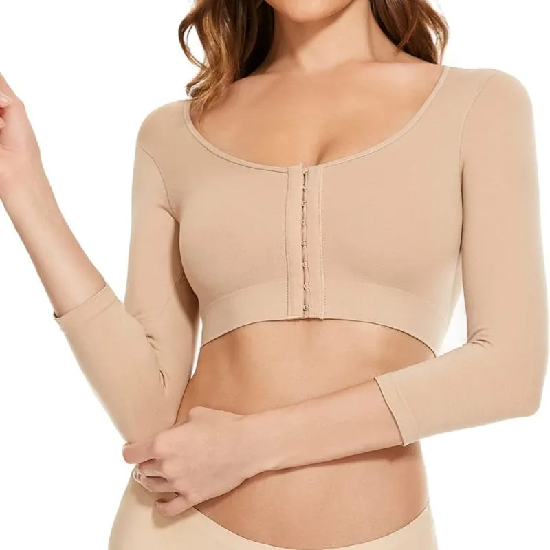 Front Closure Compression Shapewear With Lightweight Fit