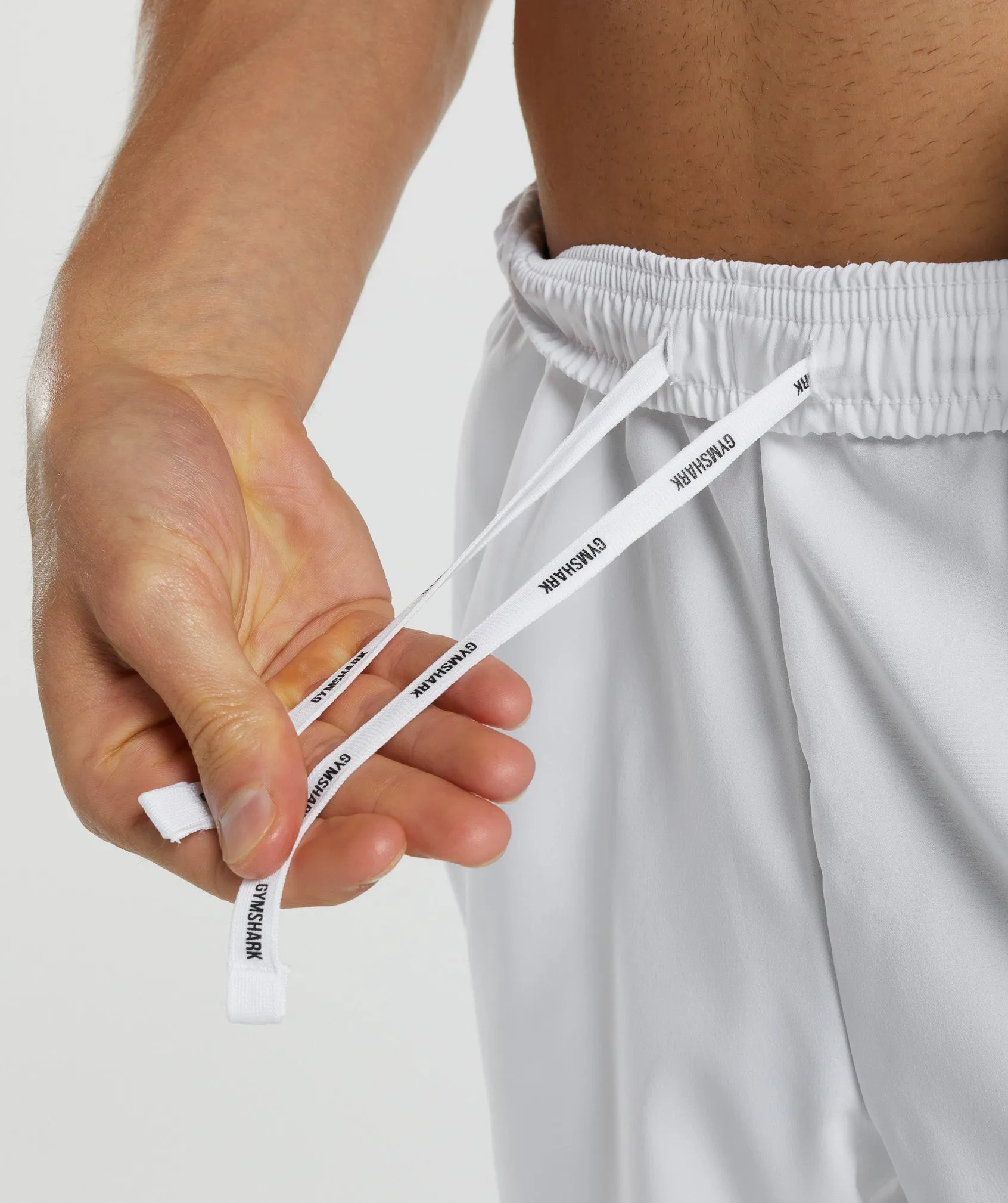 Gymshark Arrival 5" Shorts - White
