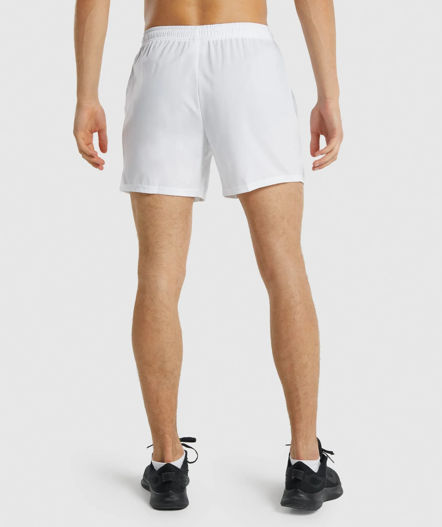 Gymshark Arrival 5" Shorts - White