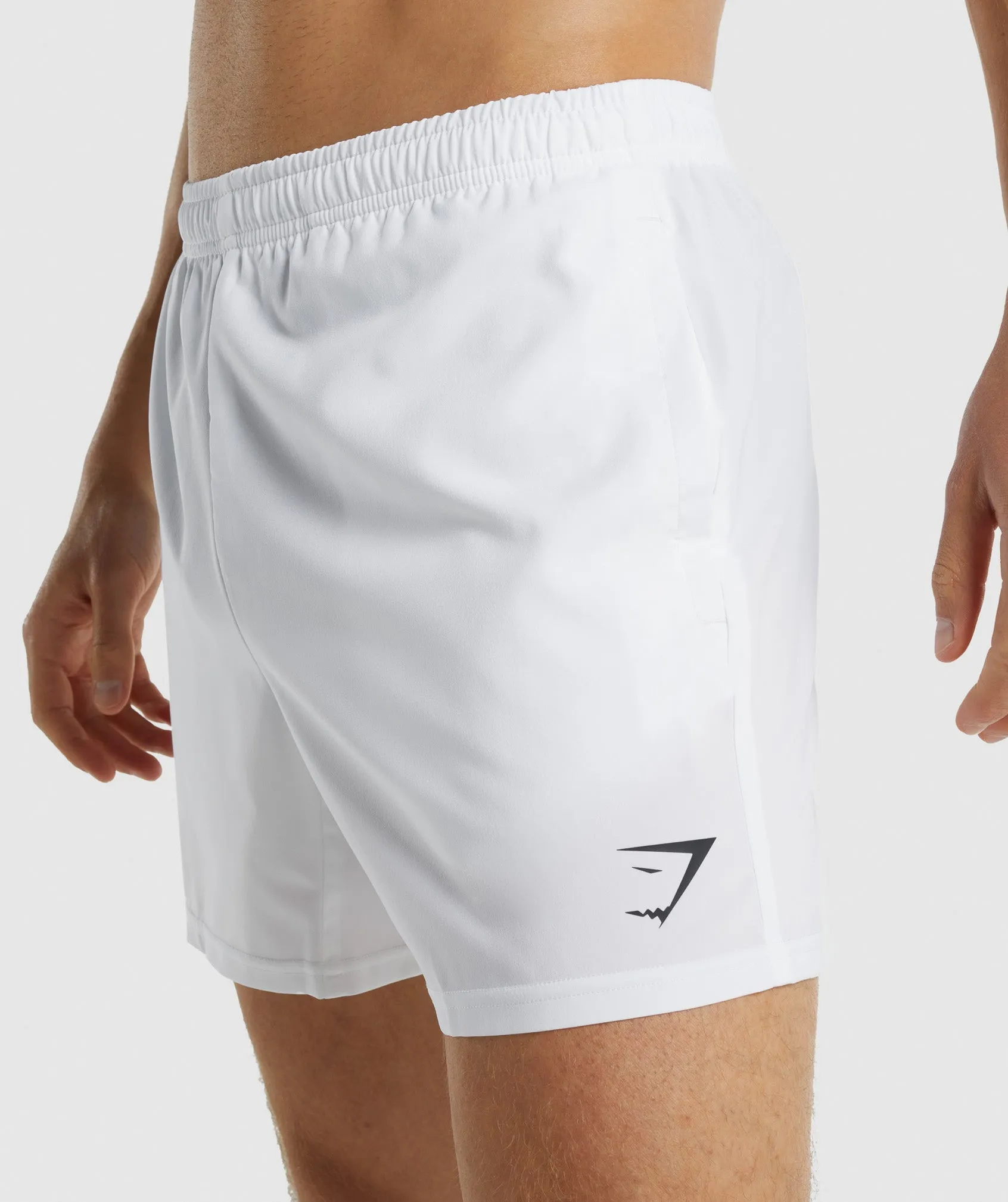 Gymshark Arrival 5" Shorts - White