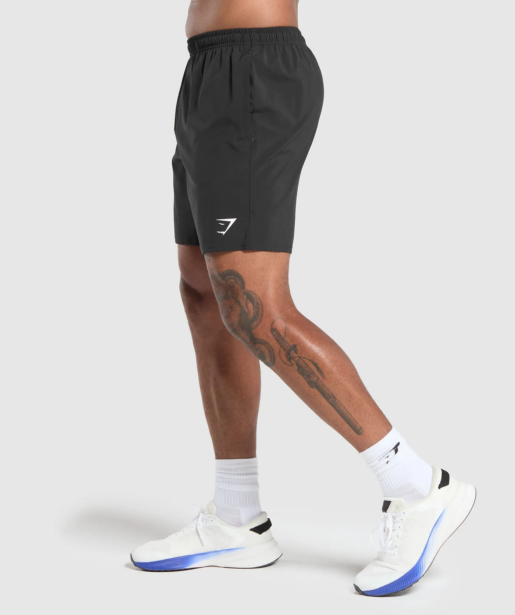 Gymshark Arrival 7" Shorts - Black