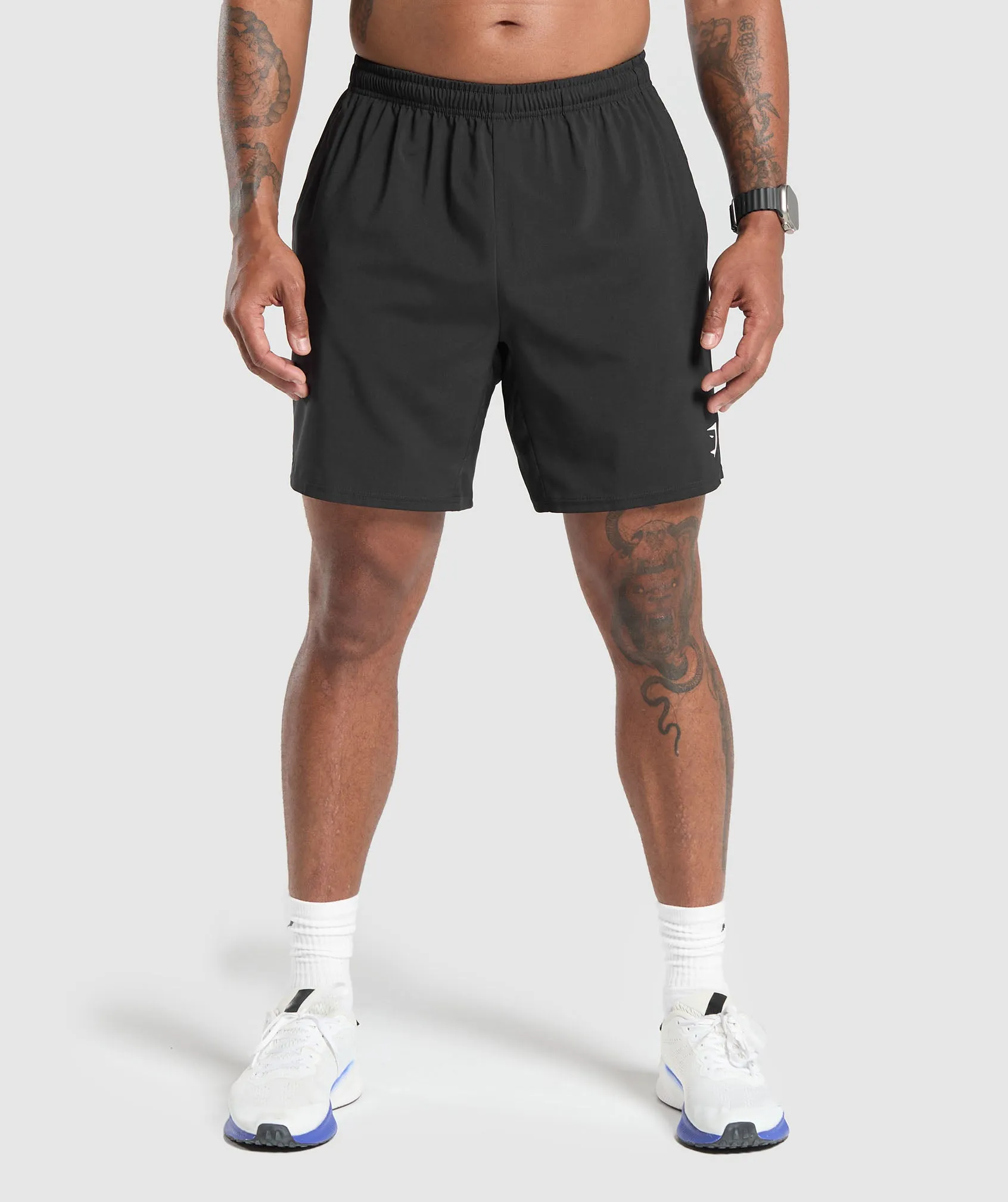 Gymshark Arrival 7" Shorts - Black