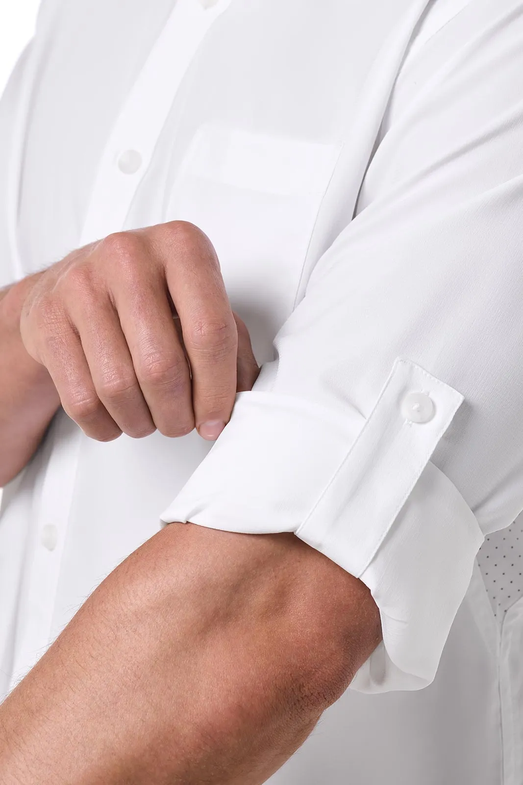 Men's Aricia Sun Shirt | White
