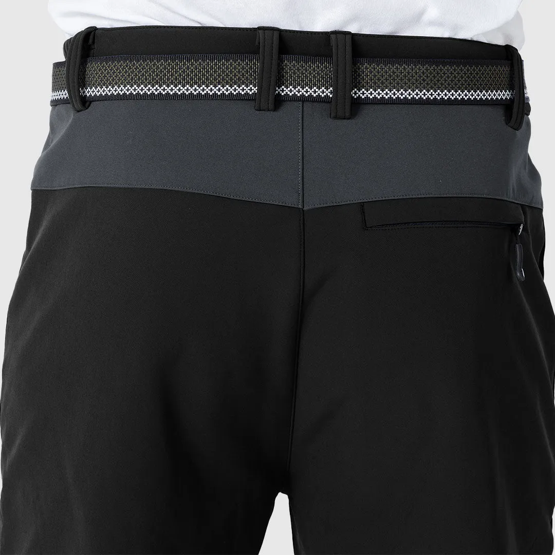 Men's Insulated Water Resistant Warm Fleece Lined Ski Pants