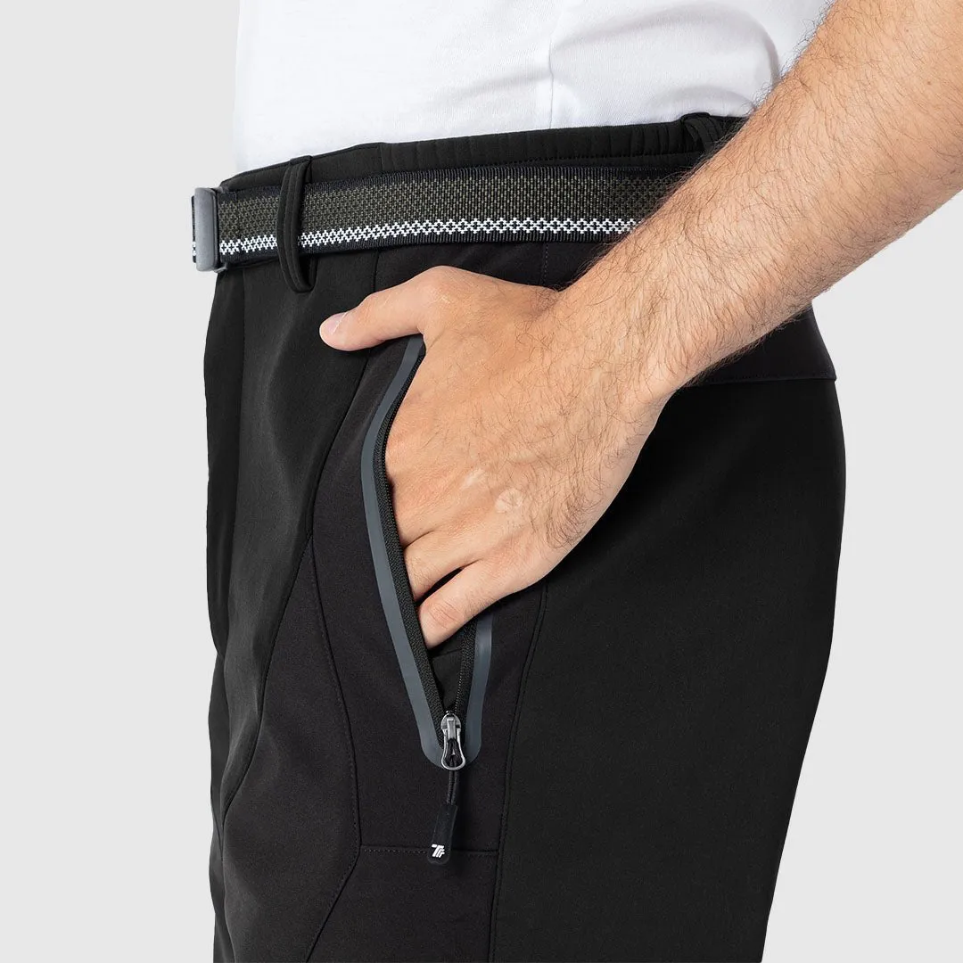 Men's Insulated Water Resistant Warm Fleece Lined Ski Pants
