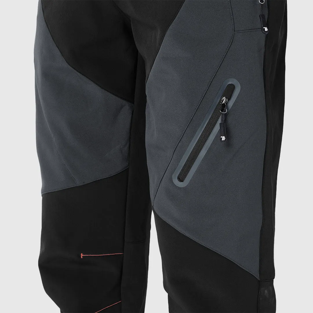 Men's Insulated Water Resistant Warm Fleece Lined Ski Pants