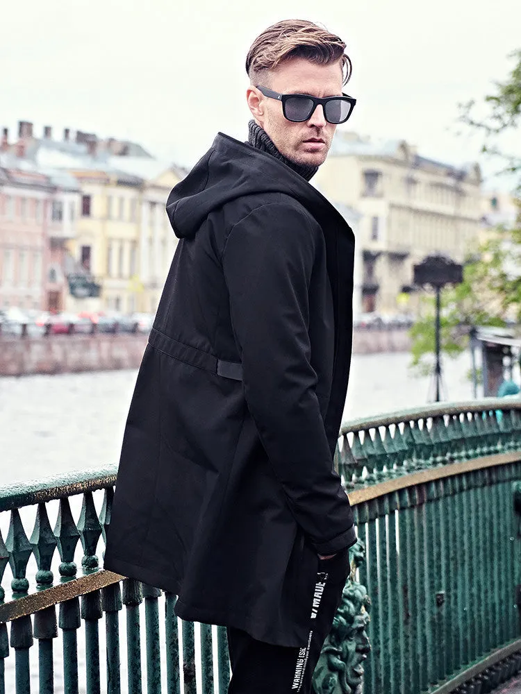 Men's Jacket Mid-length Casual Men's Windbreaker
