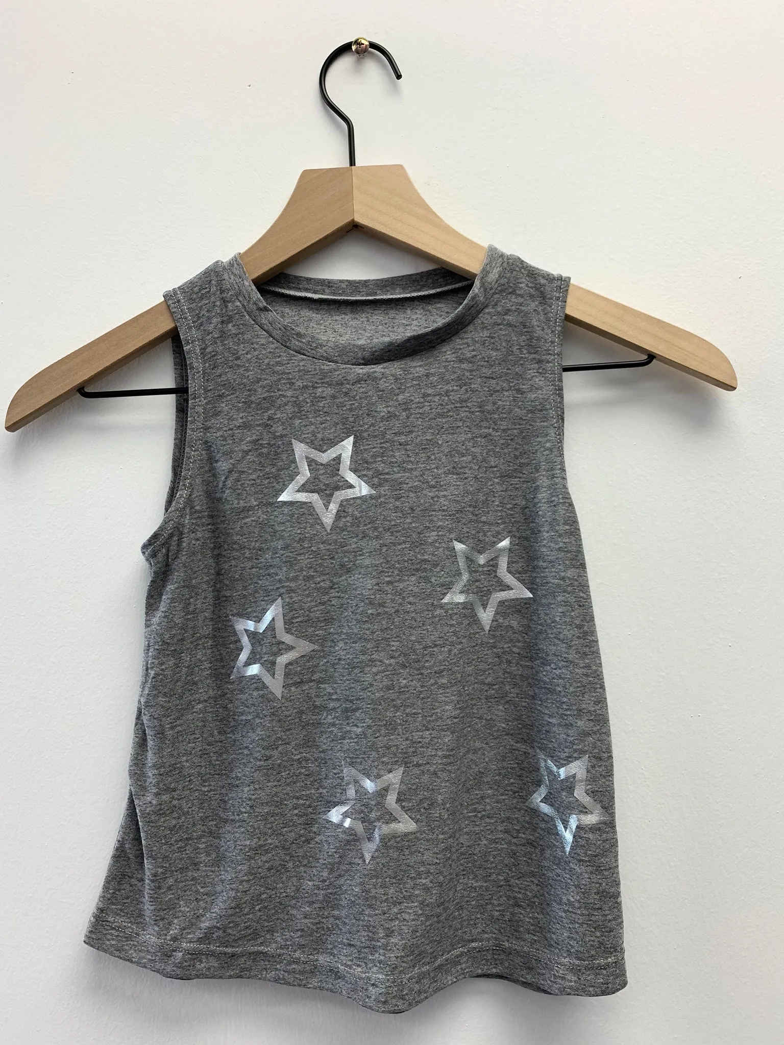 Open Stars Silver Tank