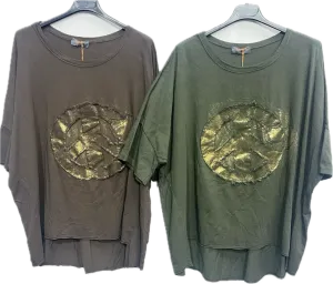 Peace Short Sleeve Tops