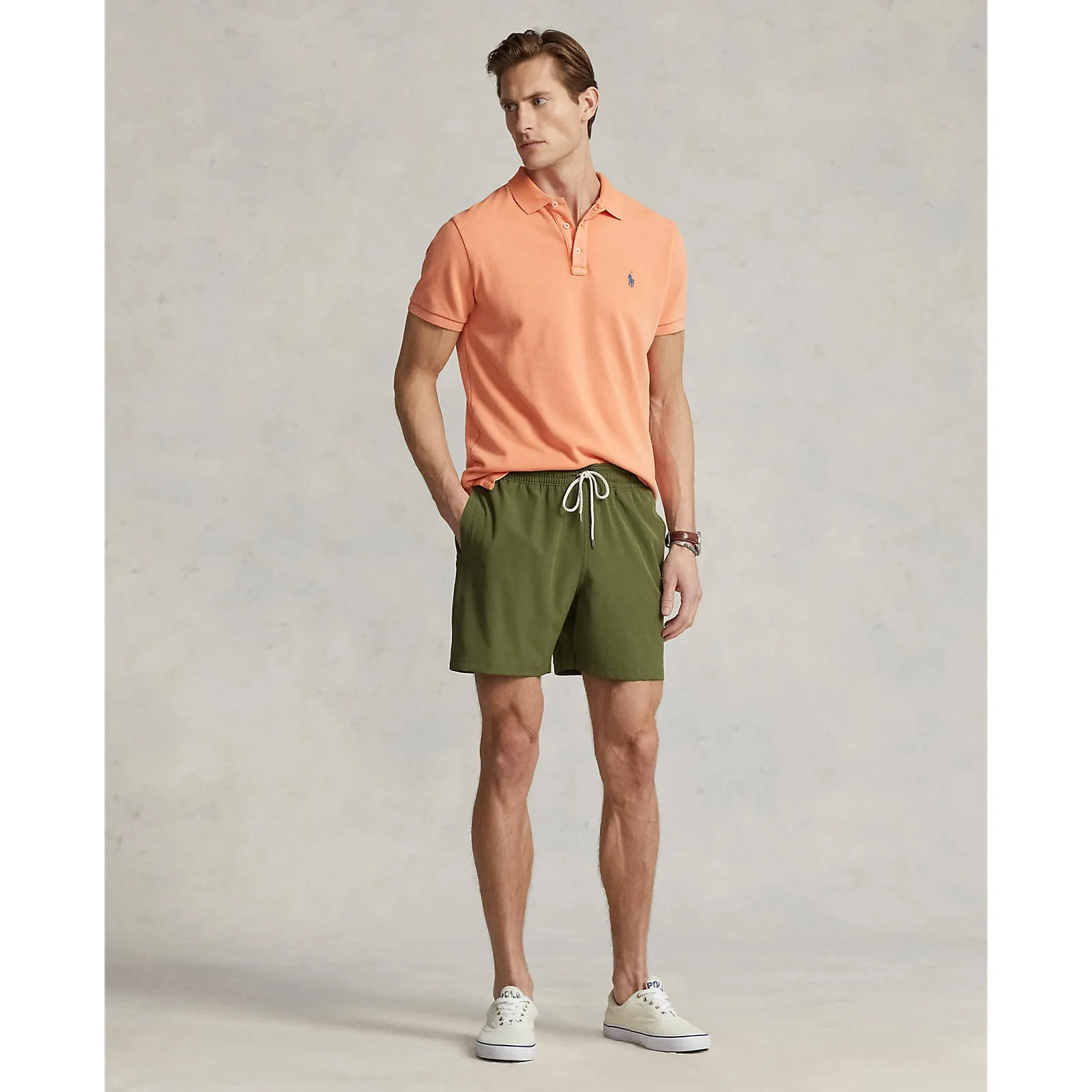 Polo Ralph Lauren - Traveller Classic Swim Trunk - Supply Olive