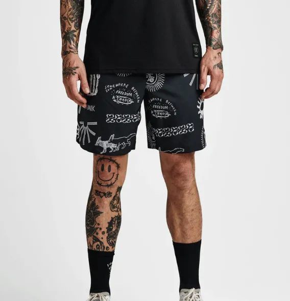 ROARK - Serrano 2.0 Short 8" - Black Print