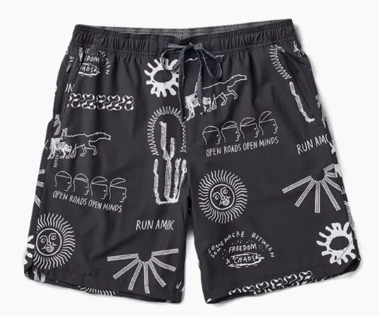 ROARK - Serrano 2.0 Short 8" - Black Print