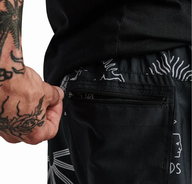 ROARK - Serrano 2.0 Short 8" - Black Print