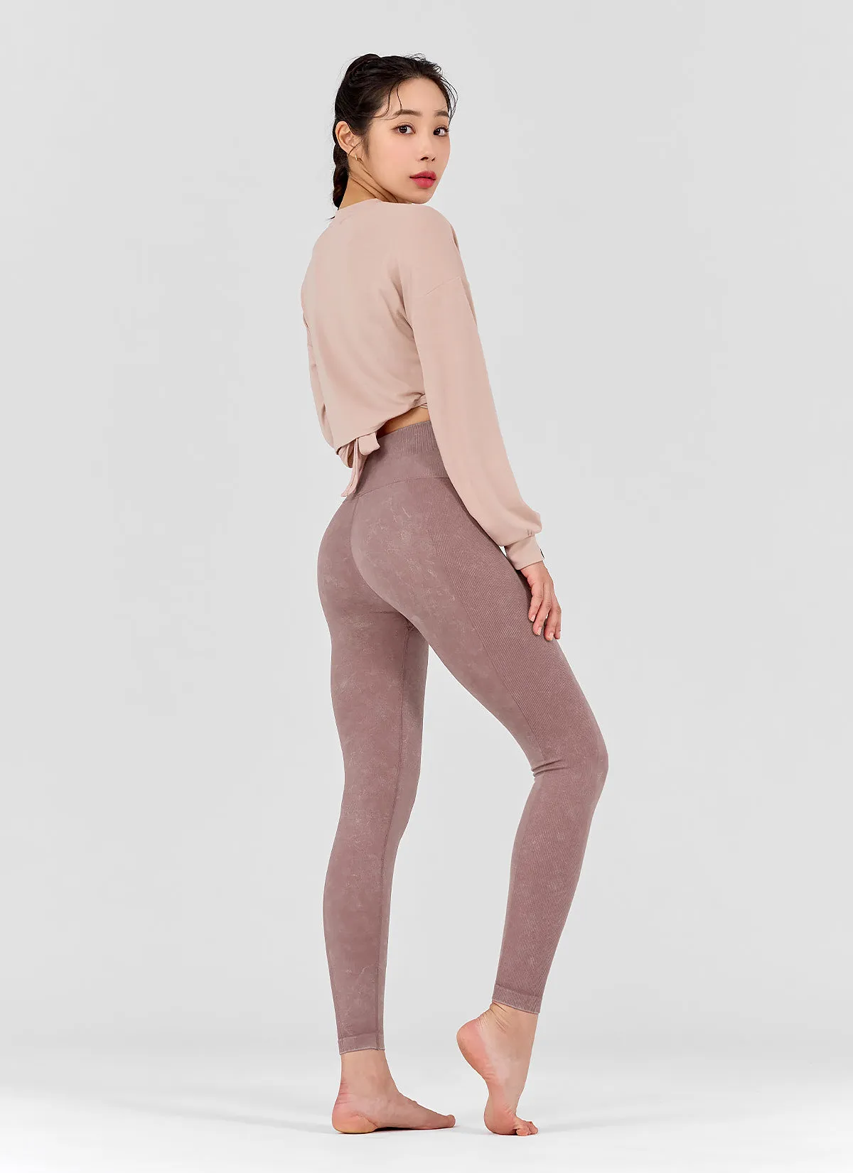 Seamless Denim-Like Leggings