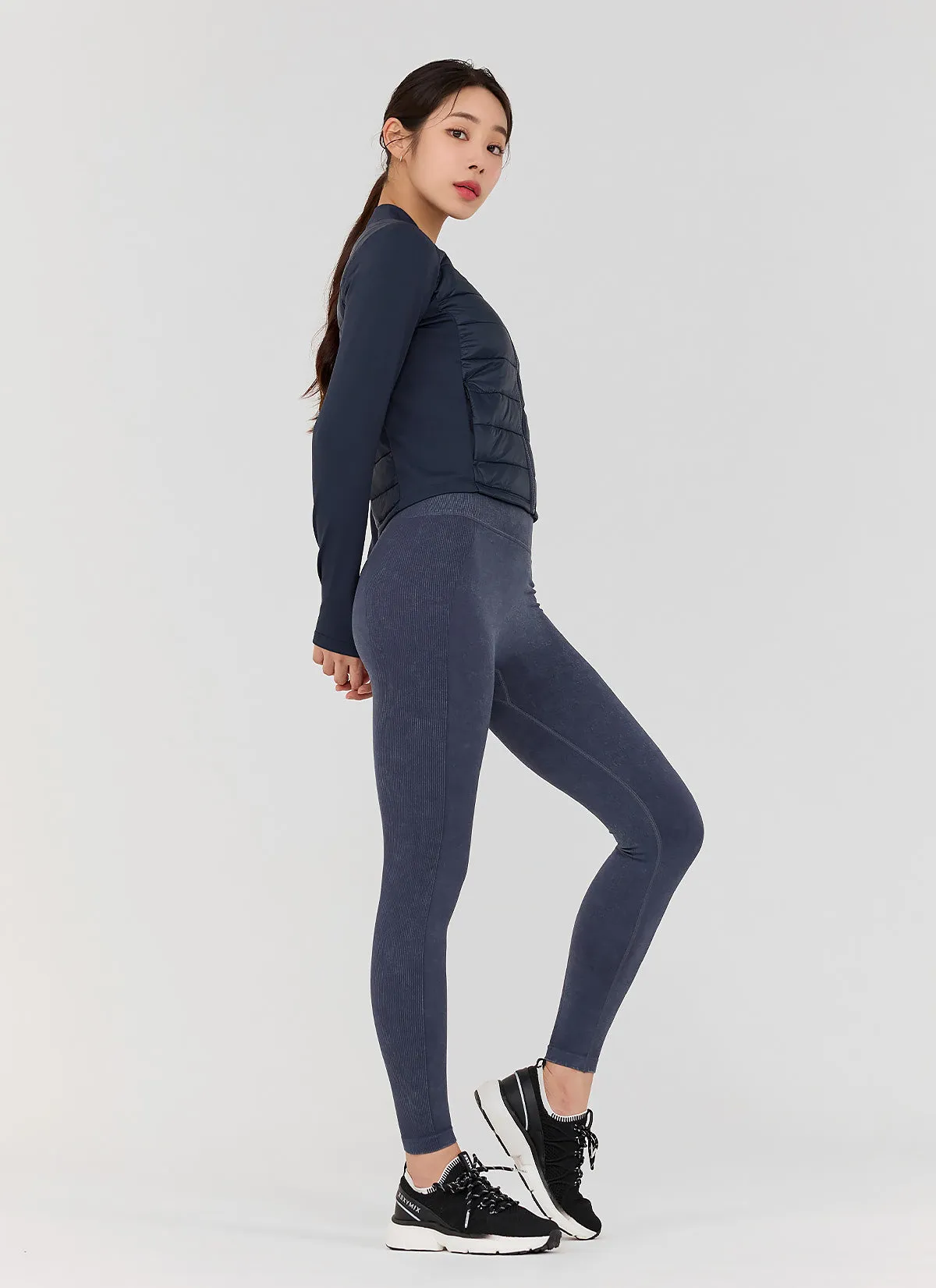 Seamless Denim-Like Leggings