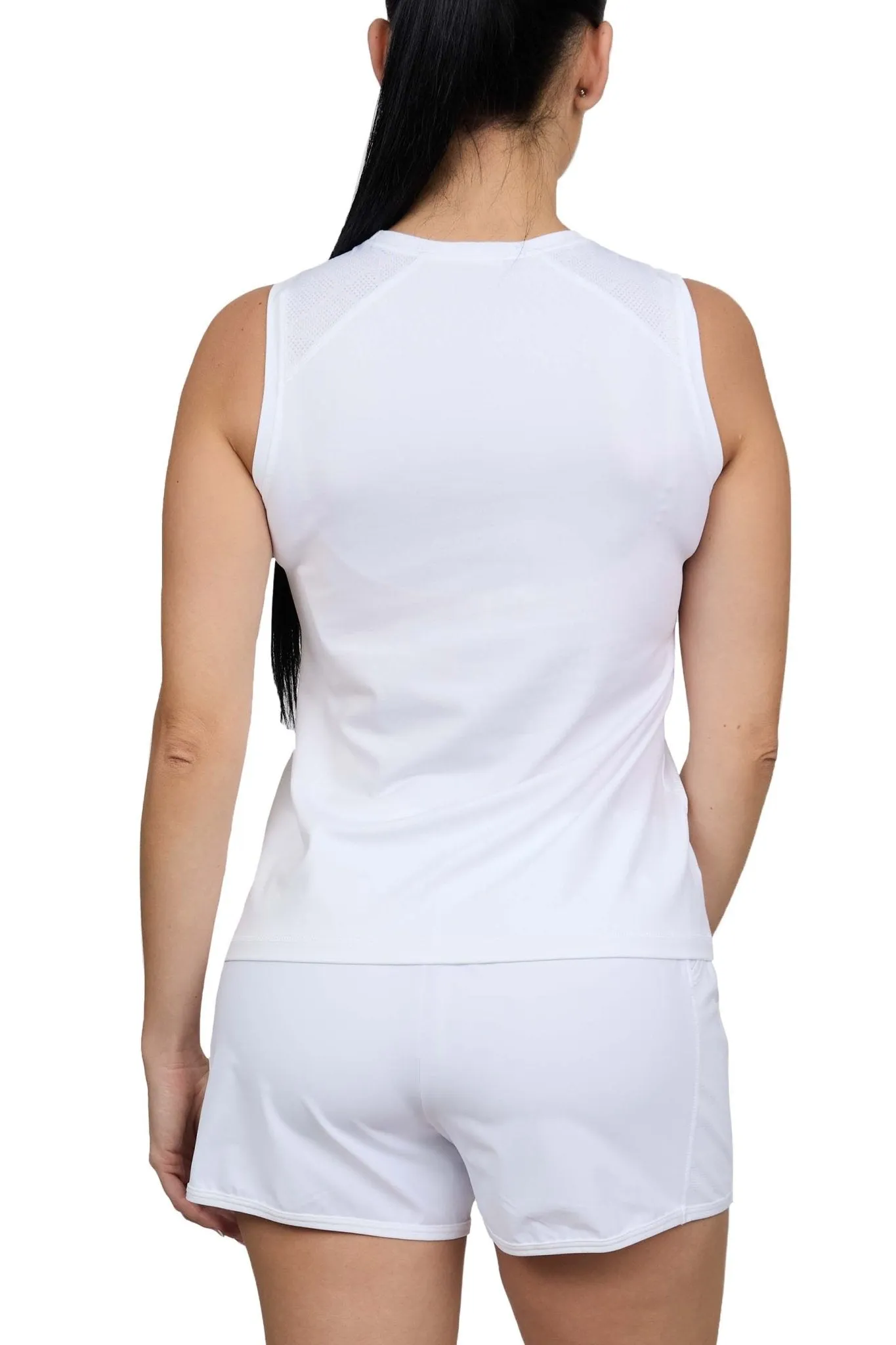 Sleeveless- White Racquet