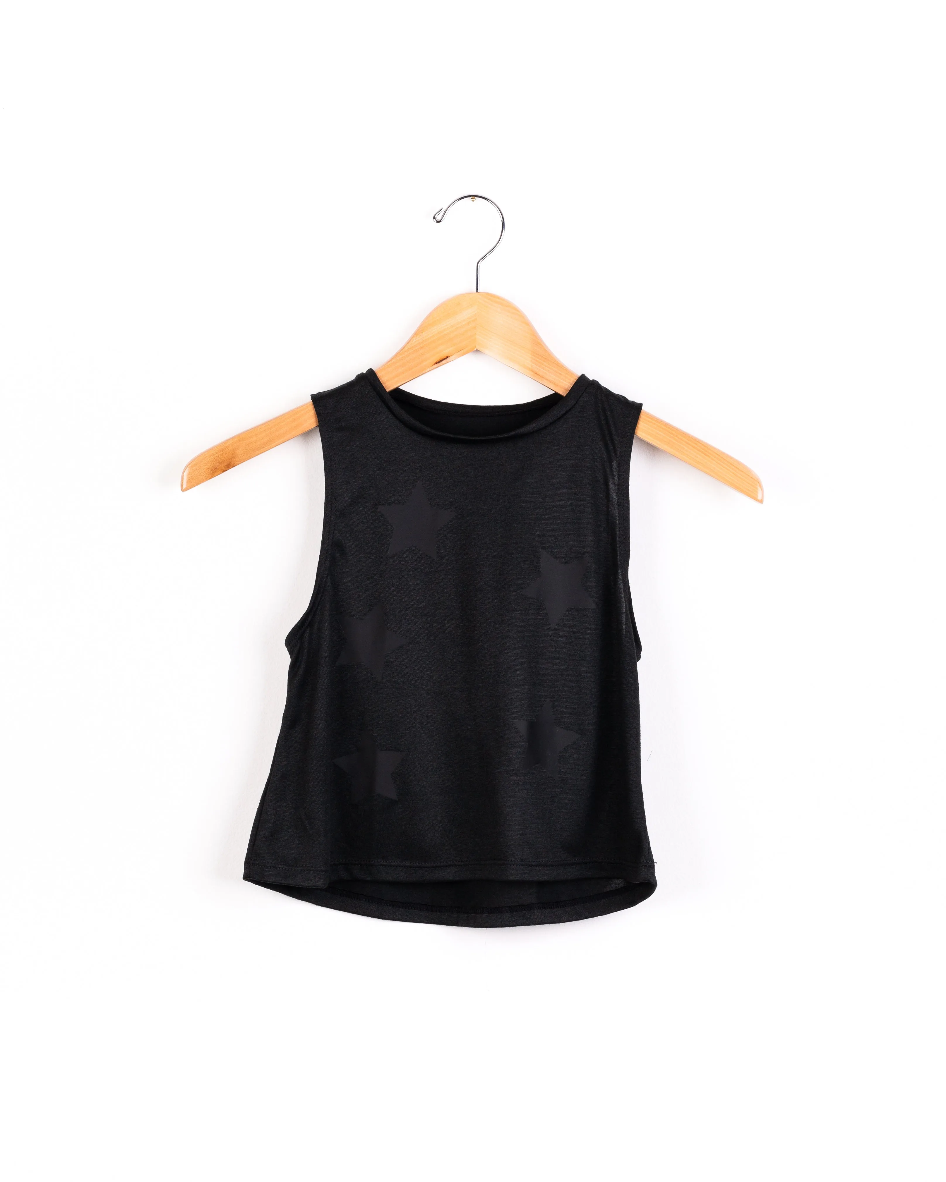 Stars Black Black Tank