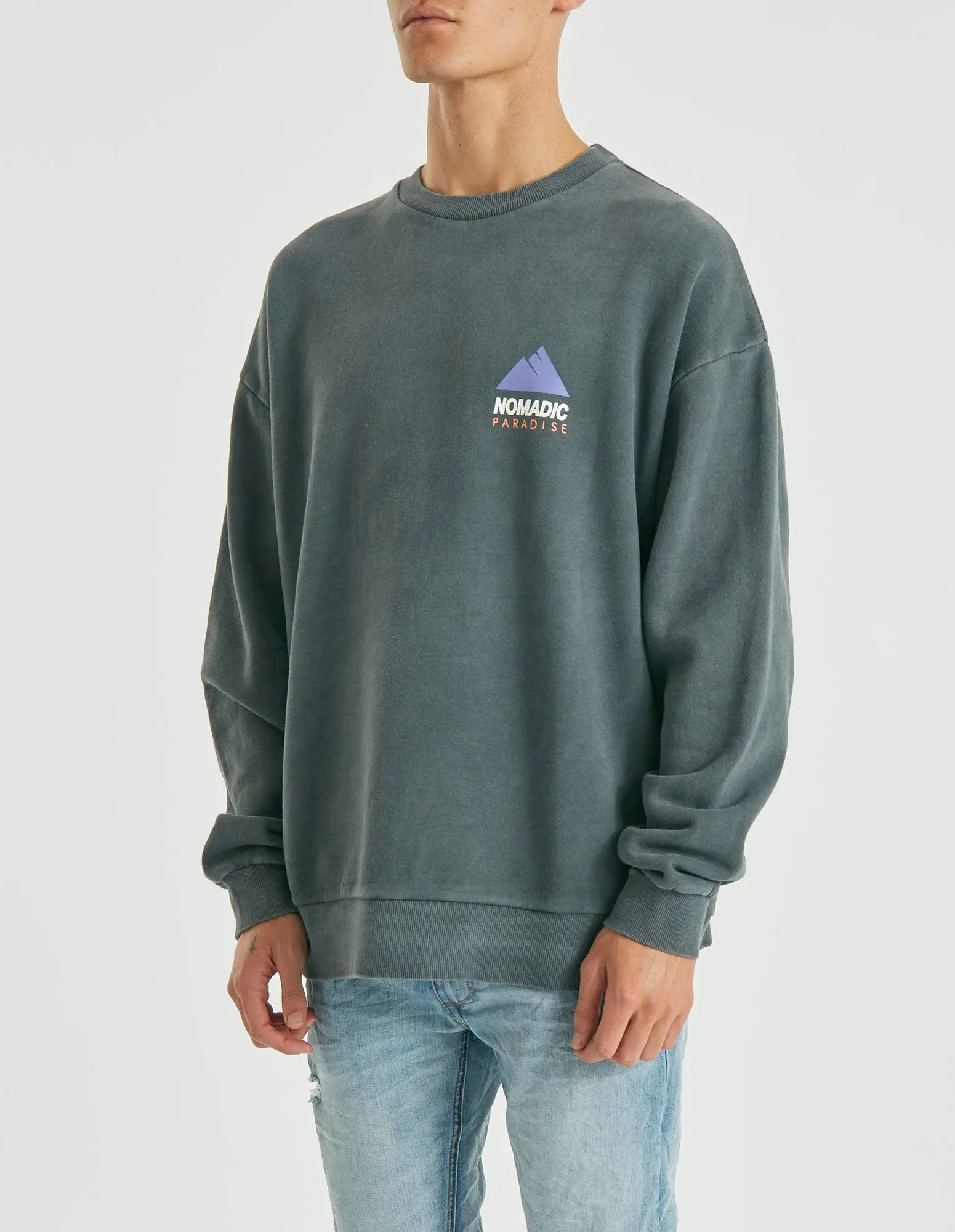 Summit Relaxed Jumper Pigment Asphalt Grey
