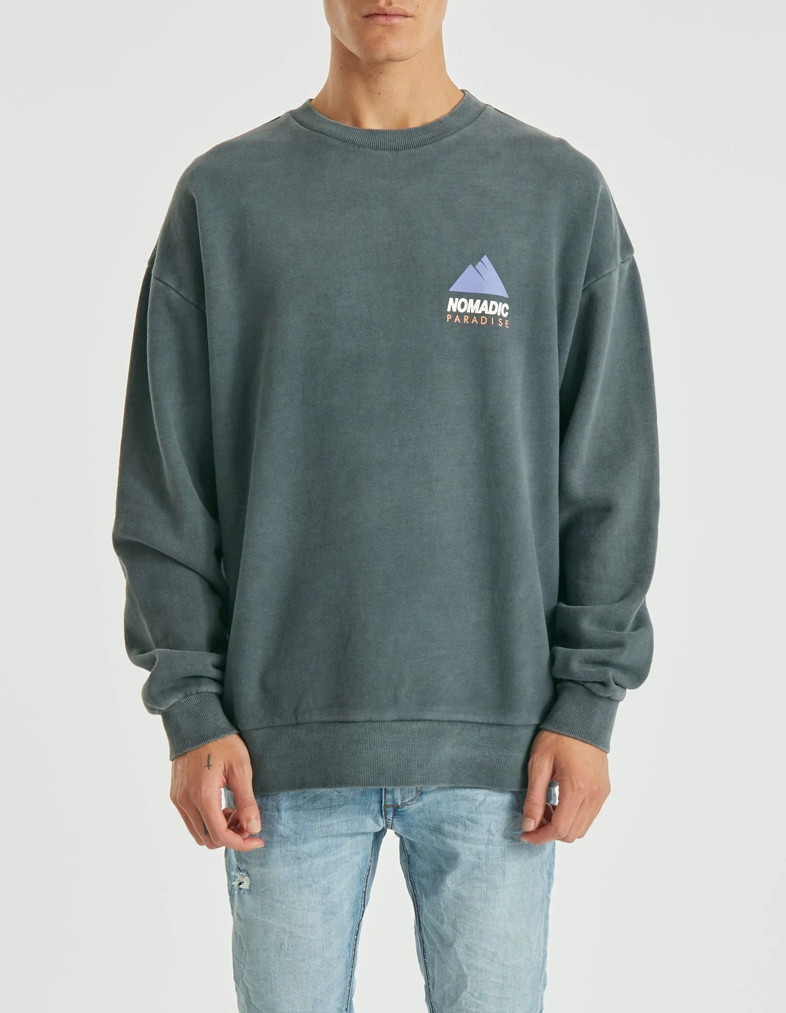 Summit Relaxed Jumper Pigment Asphalt Grey