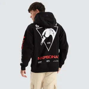Sydney Swans AFL Relaxed Hoodie Jet Black
