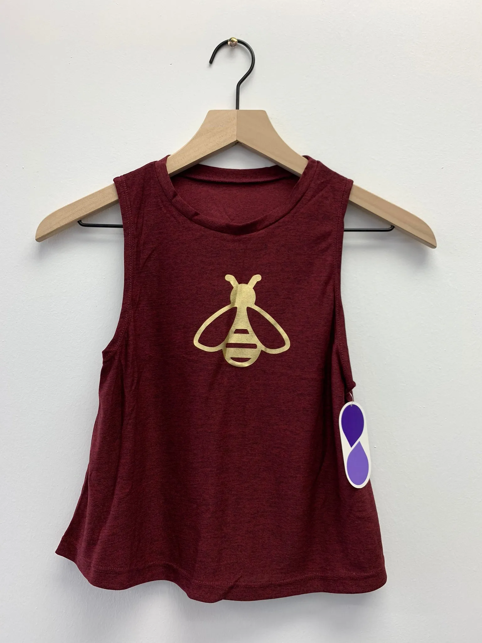 Tank Bee Burgundy