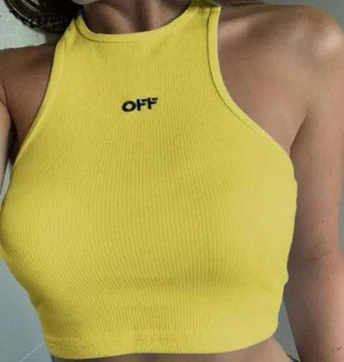 White Crop Top Womens | White Tank Top Womens | Top Cropped White |