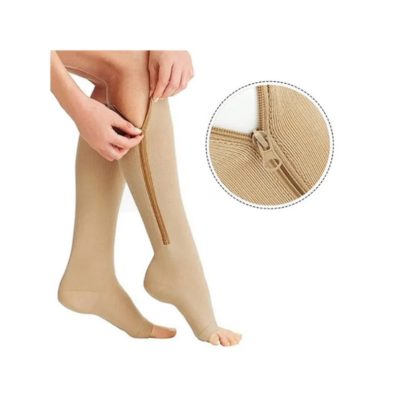 Women Open Toe Plantar Compression Socks