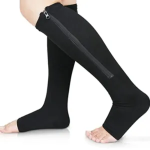 Women Open Toe Plantar Compression Socks