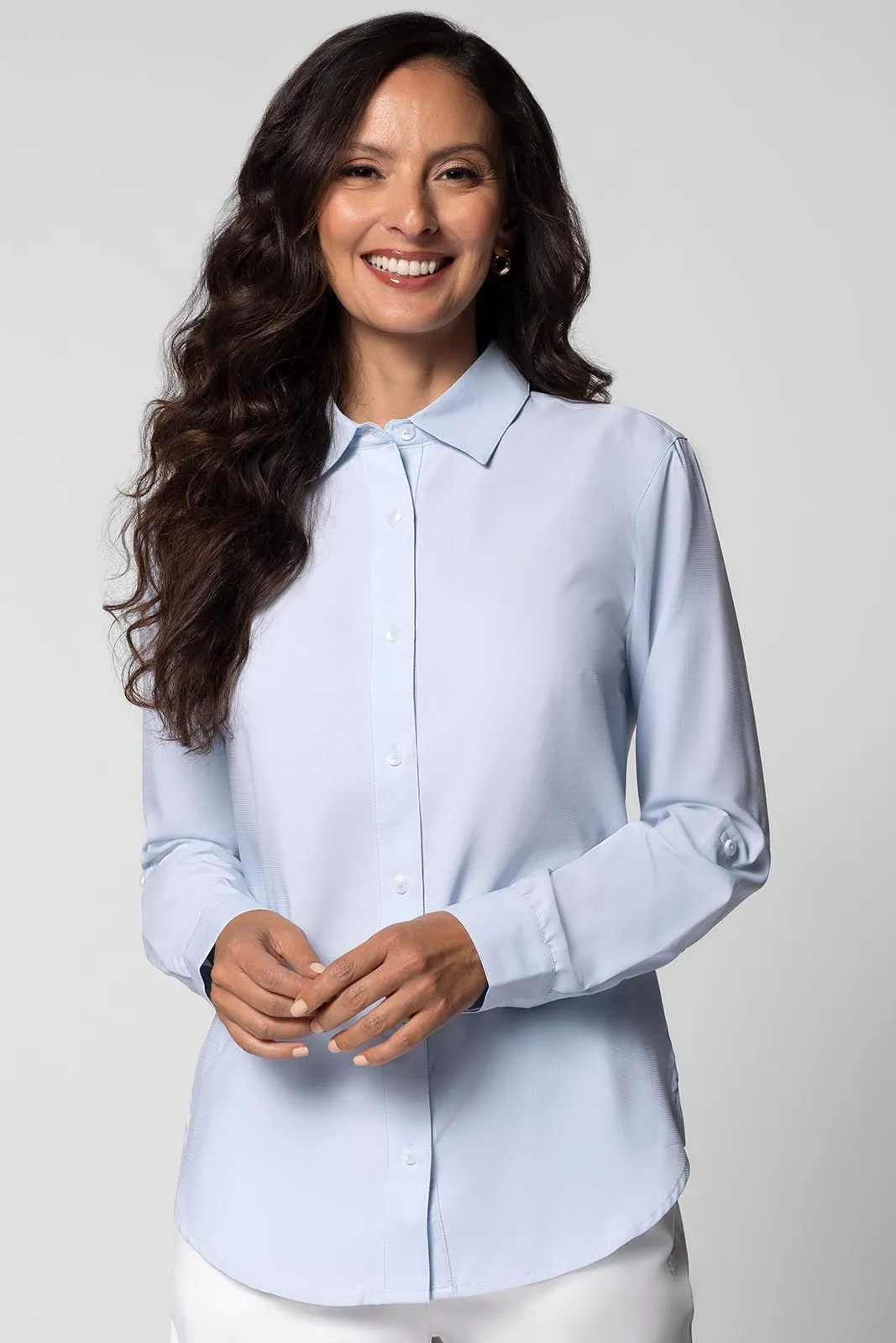 Women's Hepburn Shirt  | Light Blue
