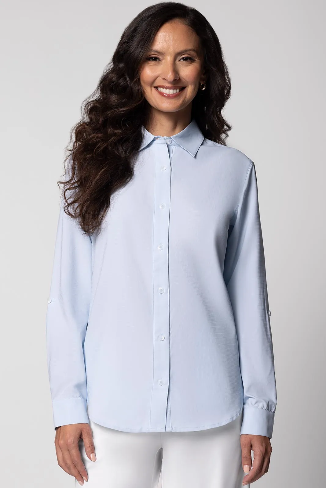 Women's Hepburn Shirt  | Light Blue
